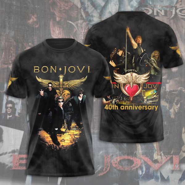 Bon Jovi 3D Apparel - ANHNV 4518