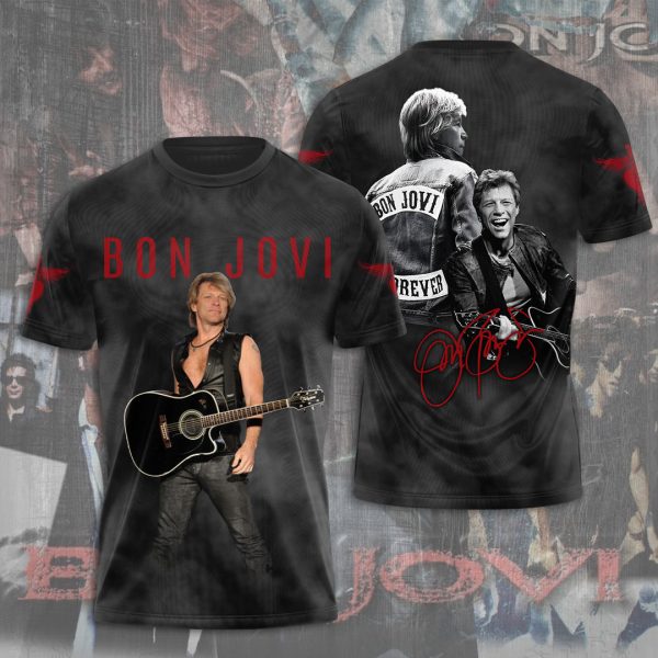 Bon Jovi 3D Apparel - ANHNV 4521