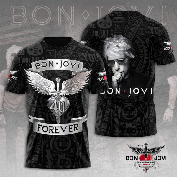 Bon Jovi 3D Apparel - HUANNM 4986