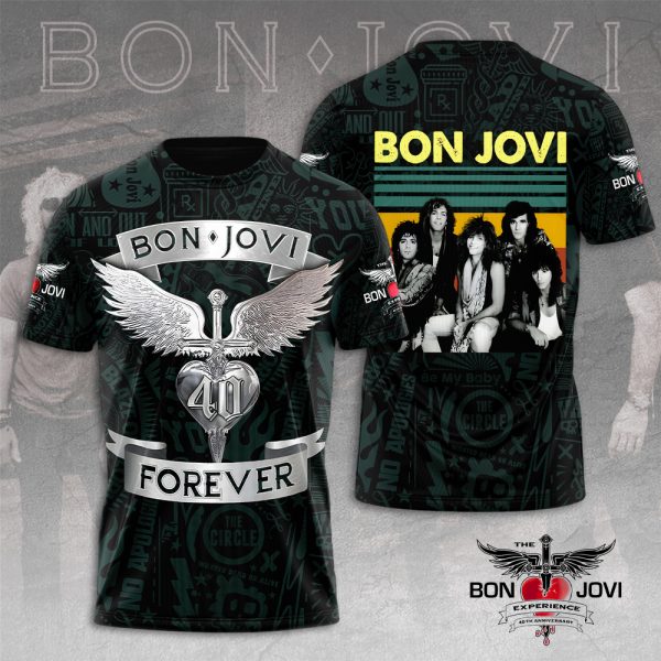 Bon Jovi 3D Apparel - HUANNM 4987