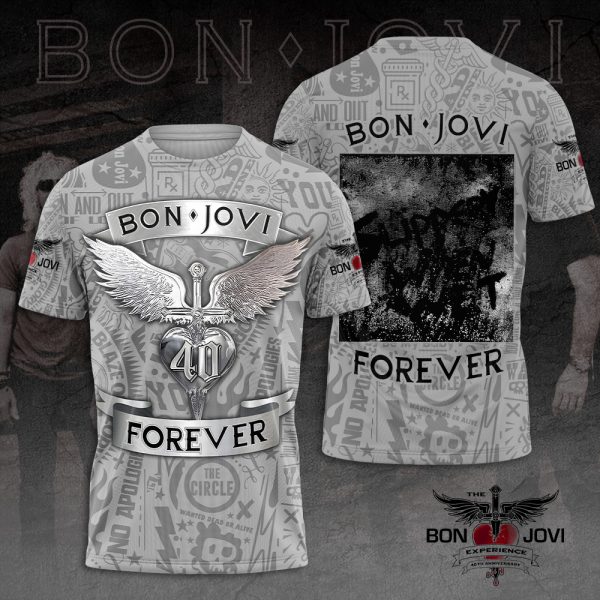 Bon Jovi 3D Apparel - HUANNM 4988