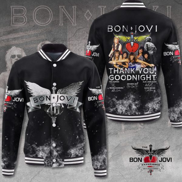 Bon Jovi Varsity Jacket - HUANNM 4984