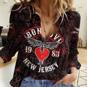 Bon Jovi 3D Linen Shirt - HUANNM 4995.1