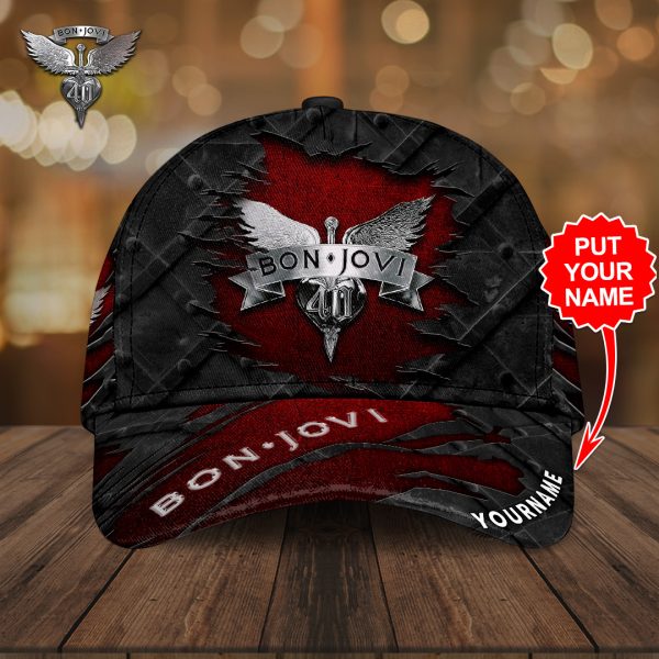 Personalized Bon Jovi Classic Cap - TANTN 6242