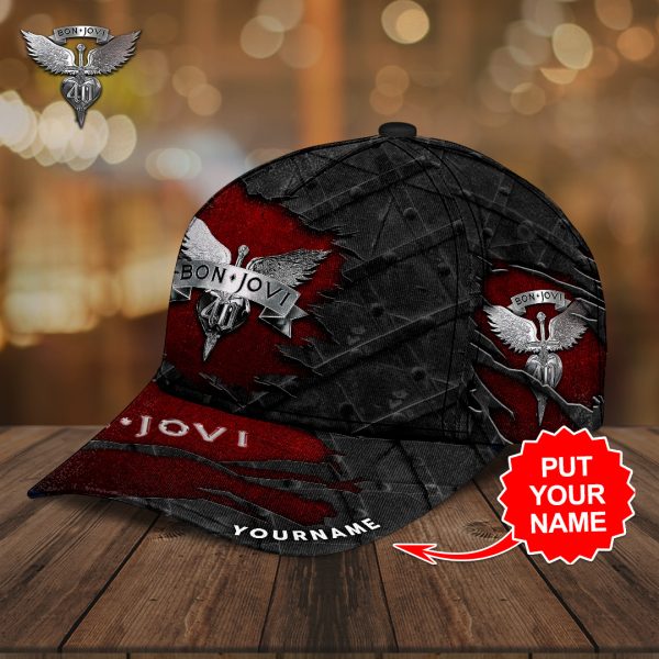 Personalized Bon Jovi Classic Cap - TANTN 6242