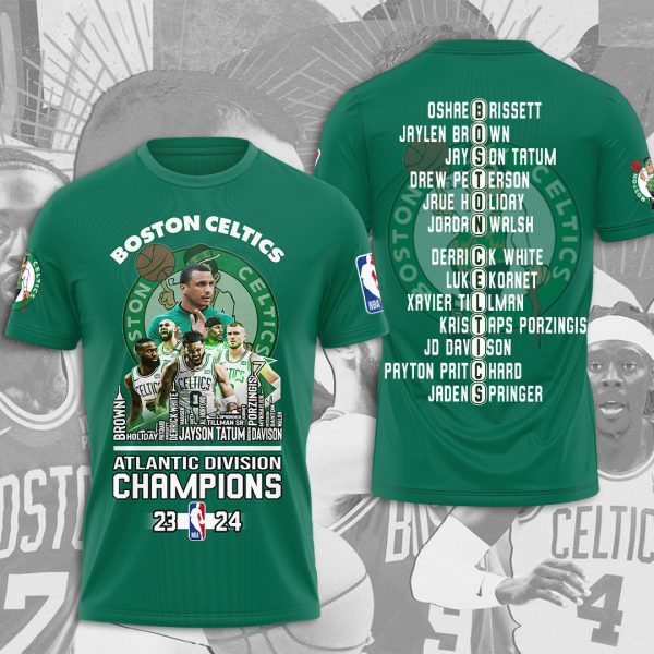 Boston Celtics 3D Apparel - MAITM 6769