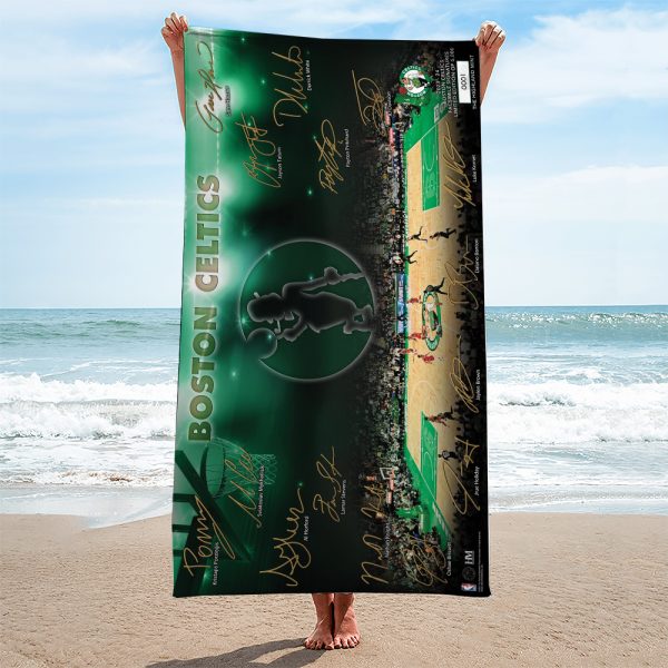 Boston Celtics Rectangle Beach Towel - MAITM 6871