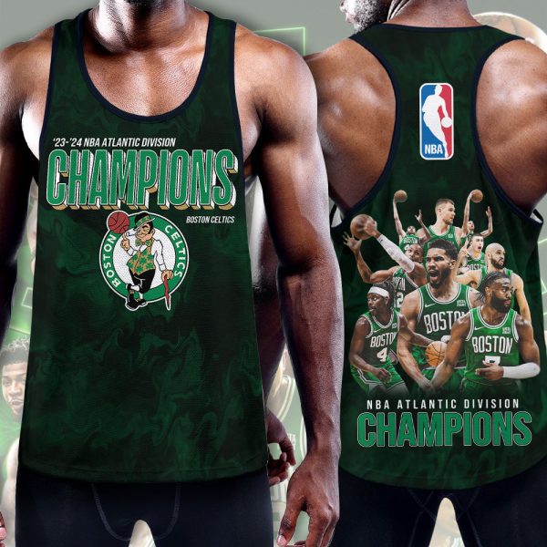 Boston Celtics Y-Back Muscle Tank Top - MAITM 6801