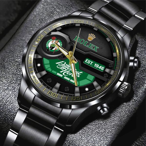 Boston Celtics x Rolex Black Stainless Steel Watch - MAITM 6879