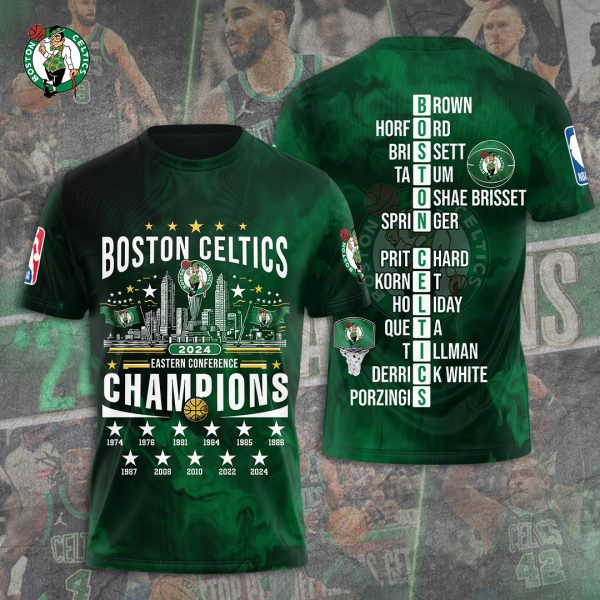 Boston Celtics 3D Apparel - TANTN 6662