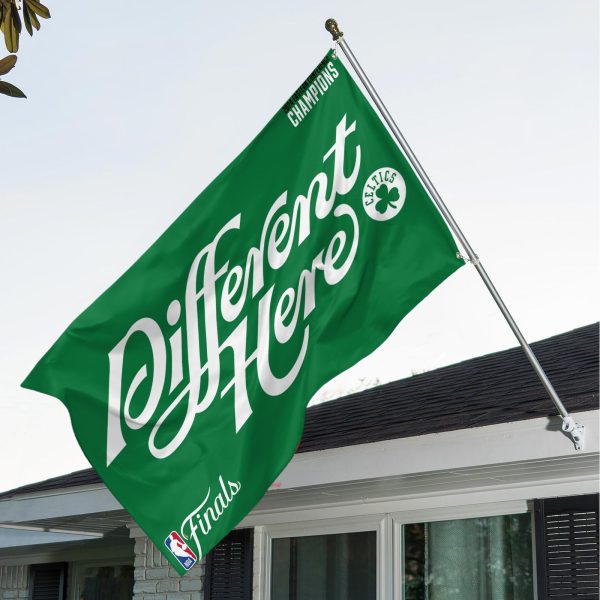 Boston Celtics 3D House Flag - TANTN 6678