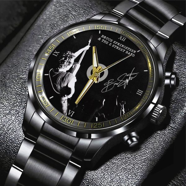 Bruce Springsteen Black Stainless Steel Watch - TANTN 6131