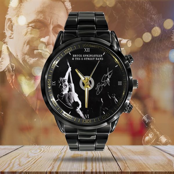 Bruce Springsteen Black Stainless Steel Watch - TANTN 6131