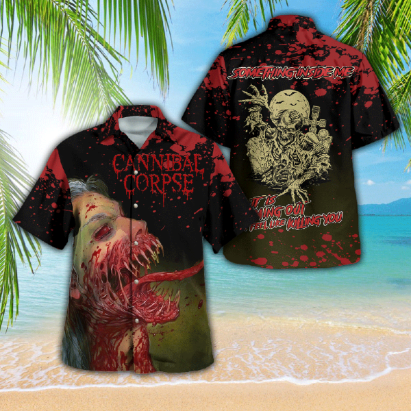 Cannibal Corpse 3D Hawaii Shirt - HUANNM 375