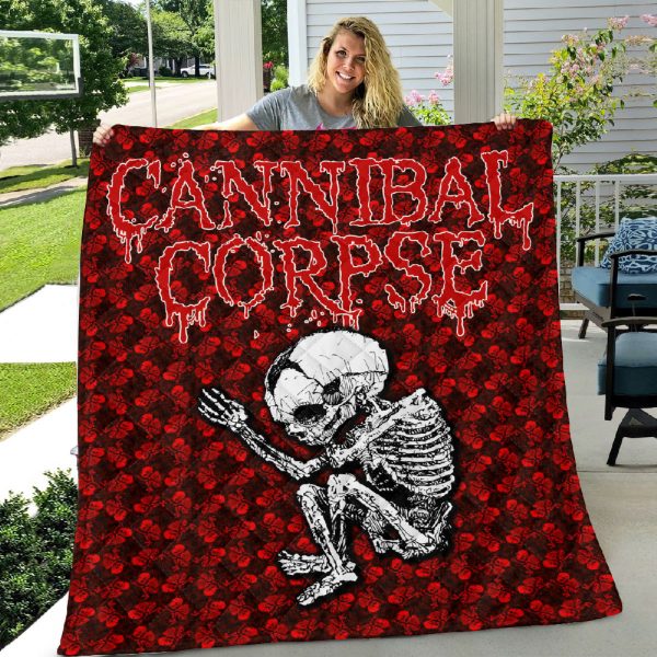 Cannibal Corpse Quilt Blanket - HUANNM 264