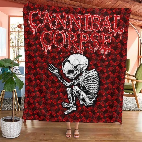 Cannibal Corpse Quilt Blanket - HUANNM 264