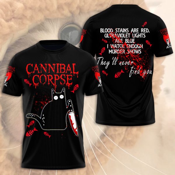 Cannibal Corpse 3D T-Shirt - HUANNM 331