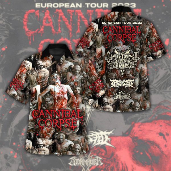 Cannibal Corpse 3D Hawaii Shirt - HUANNM 487.1