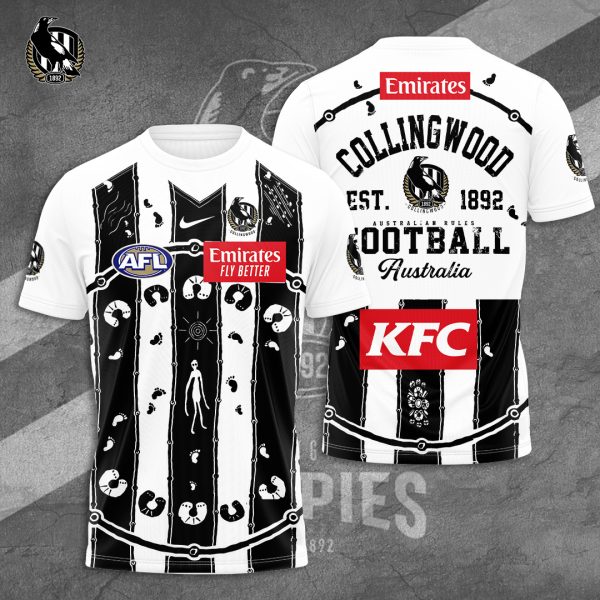 Collingwood FC 3D Apparel - TANTN 6382