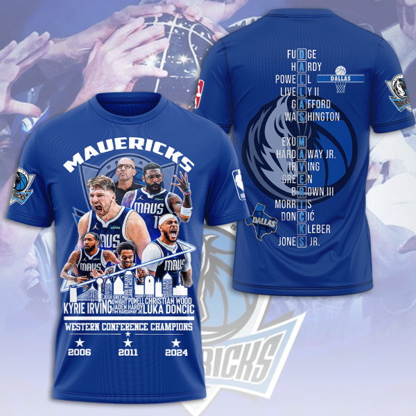 Dallas Mavericks 3D Apparel - MAITM 6904