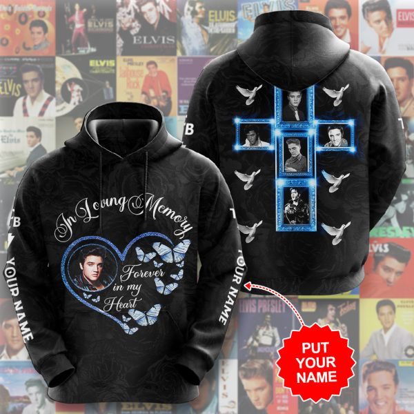 Personalized Elvis Presley 3D Apparel - HUANNM 4656