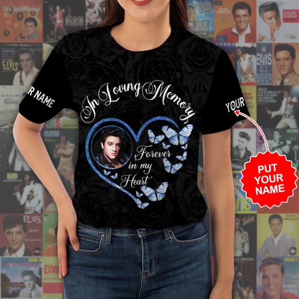 Personalized Elvis Presley 3D Apparel - HUANNM 4656