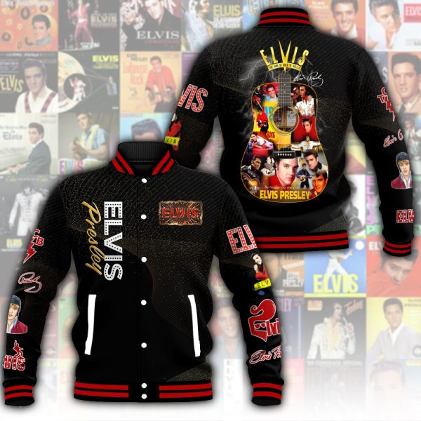 Elvis Presley Varsity Jacket - HUANNM 5080