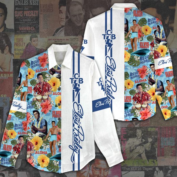 Elvis Presley 3D Linen Shirt - HUANNM 4341.1