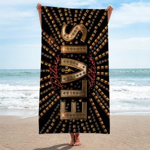 Elvis Presley Rectangle Beach Towel - TANTN 6217