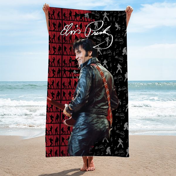 Elvis Presley Rectangle Beach Towel - HOATT 4820