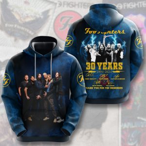 Foo Fighters 3D Apparel - HUANNM 3488