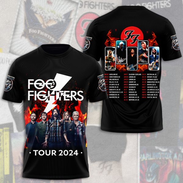 Foo Fighters 3D Apparel - HUANNM 3490