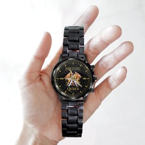 Freddie Mercury Black Stainless Steel Watch - MAITM 6640