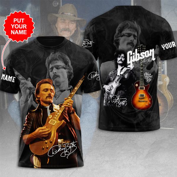 Personalized Dickey Betts 3D T-Shirt - HUANNM 4819