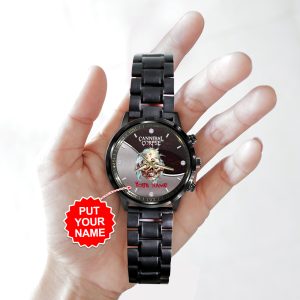 Personalized Cannibal Corpse Black Stainless Steel Watch - HUANNM 4971