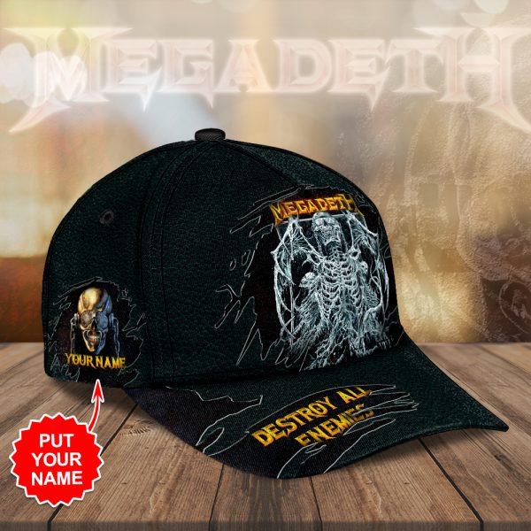 Personalized Megadeth Band Classic Cap - HUANNM 5001