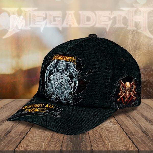 Personalized Megadeth Band Classic Cap - HUANNM 5001