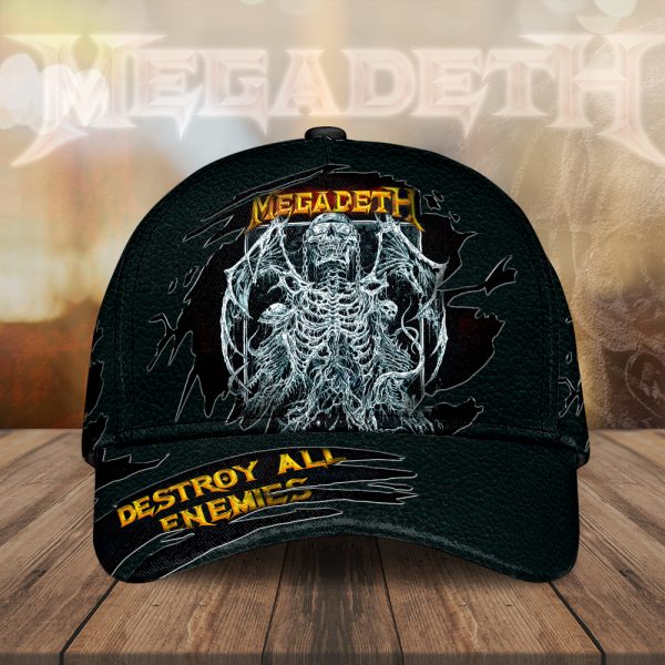 Personalized Megadeth Band Classic Cap - HUANNM 5001