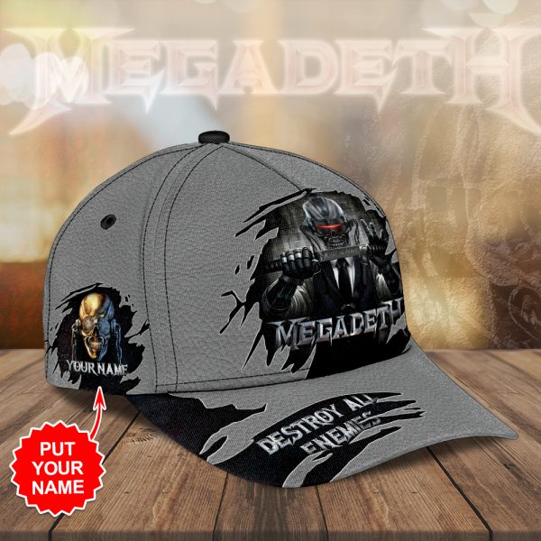 Personalized Megadeth Band Classic Cap - HUANNM 5002