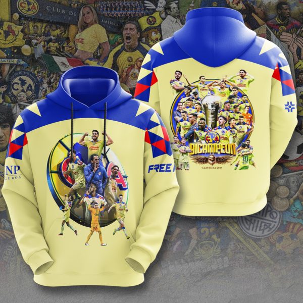 Club América 3D Apparel - HUANNM 5227