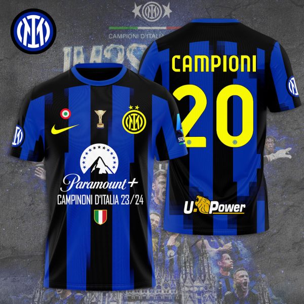 Inter Milan FC 3D Apparel - TANTN 6370