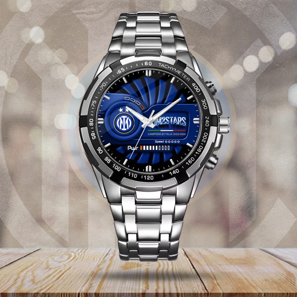 Inter Milan FC Alloy Quartz Watch - MAITM 6642