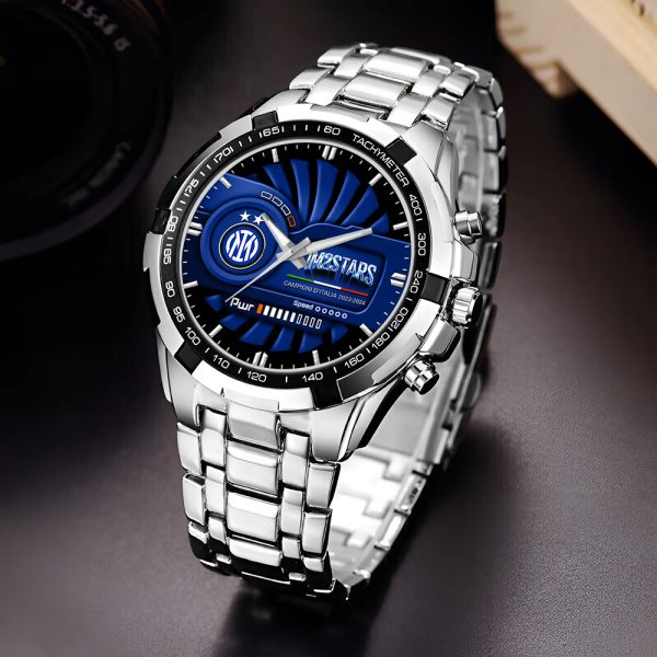 Inter Milan FC Alloy Quartz Watch - MAITM 6642