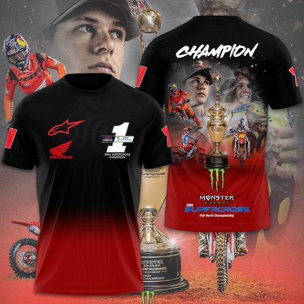 AMA Supercross Championship x Jett Lawrence 3D Apparel - HOATT 4833