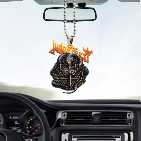 Judas Priest Custom shape 2-sided Acrylic Car Ornament - TANTN 6278