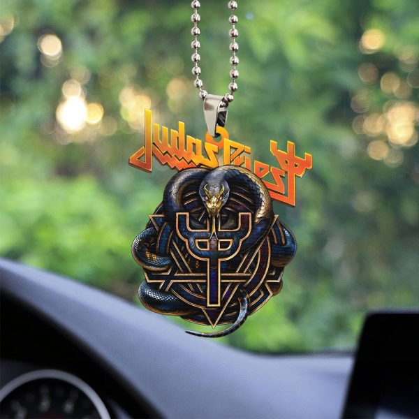 Judas Priest Custom shape 2-sided Acrylic Car Ornament - TANTN 6278