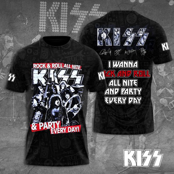 Kiss Band 3D Apparel - GNE 508