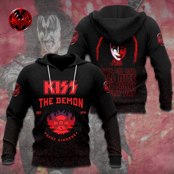 Kiss Band 3D Apparel - GNE 516