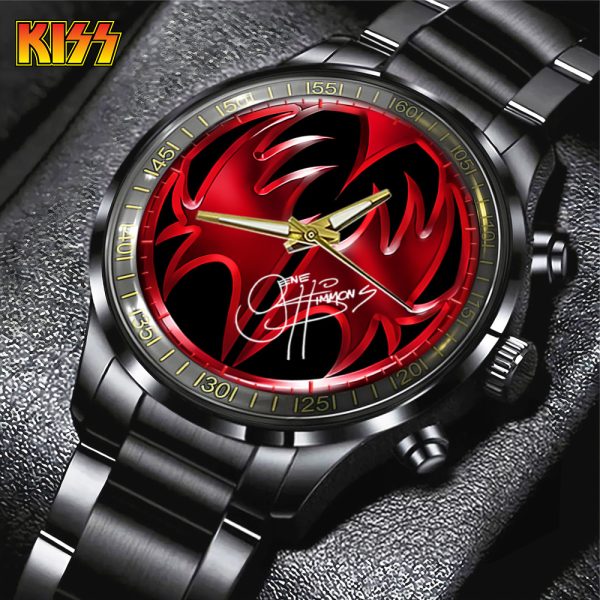 Kiss Band Black Stainless Steel Watch - GNE 438