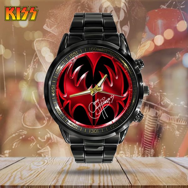 Kiss Band Black Stainless Steel Watch - GNE 438